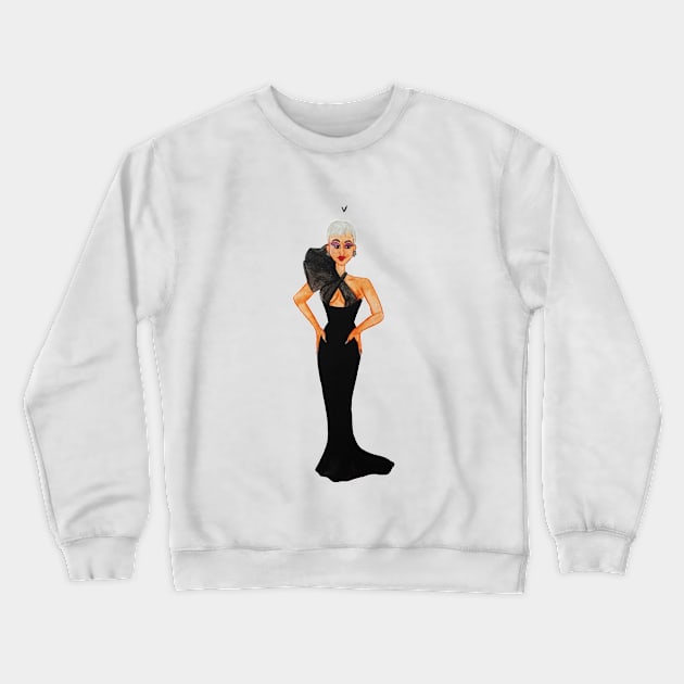 Fashion Illustration Vol.4 Crewneck Sweatshirt by Le petit fennec